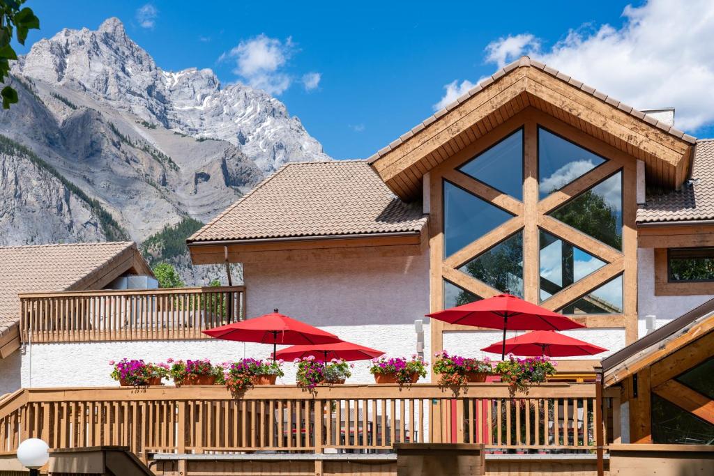 山景或在酒店看到的山景