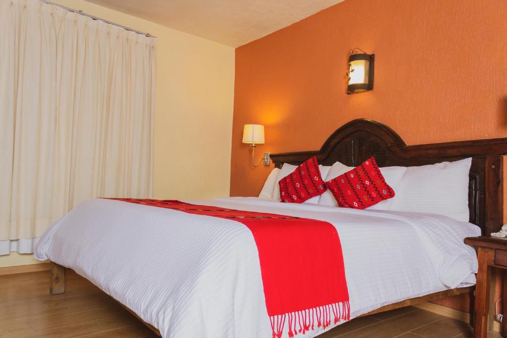 木兰广场酒店客房内的一张或多张床位