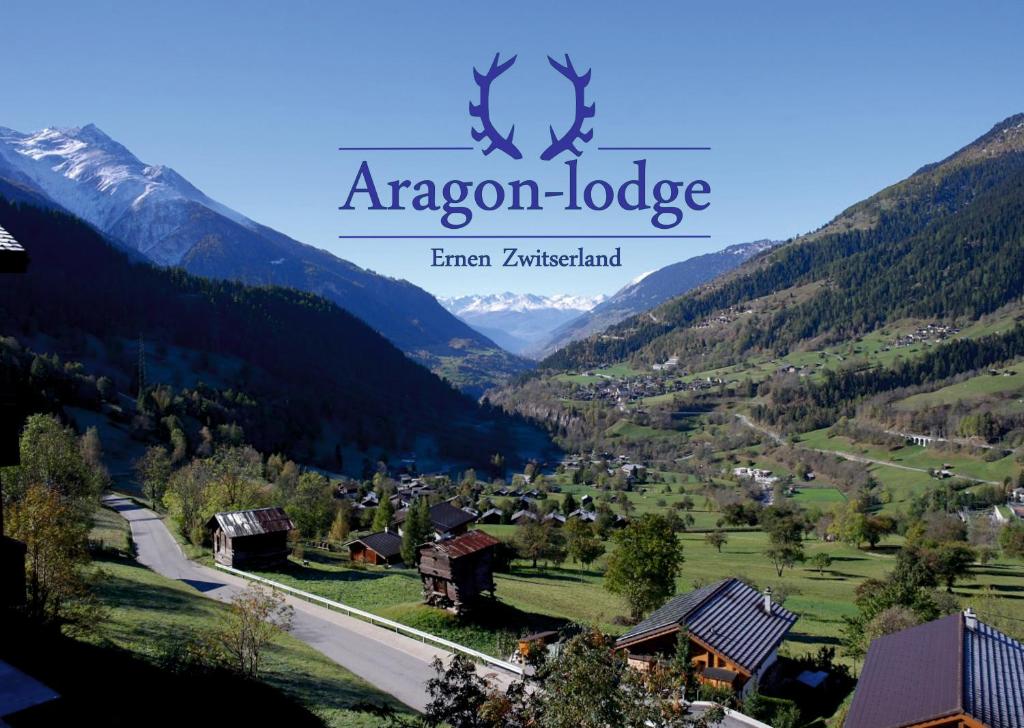 埃尔嫩Aragon lodge的高山山谷与平原小屋