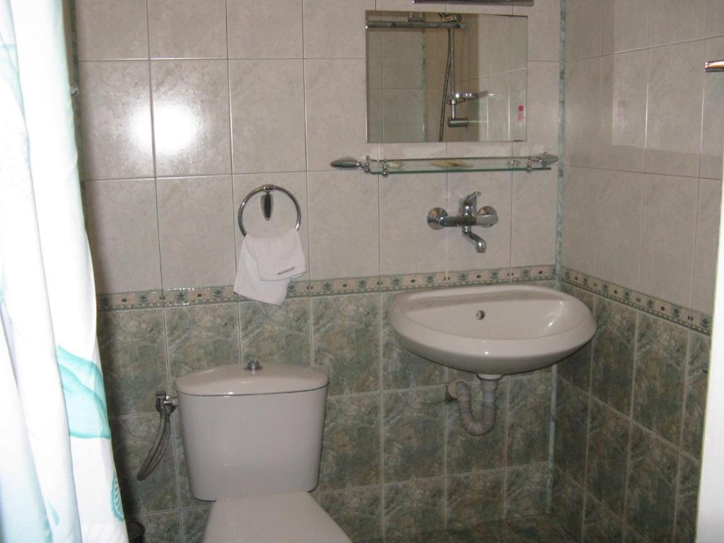 Family Hotel Kalina的一间浴室