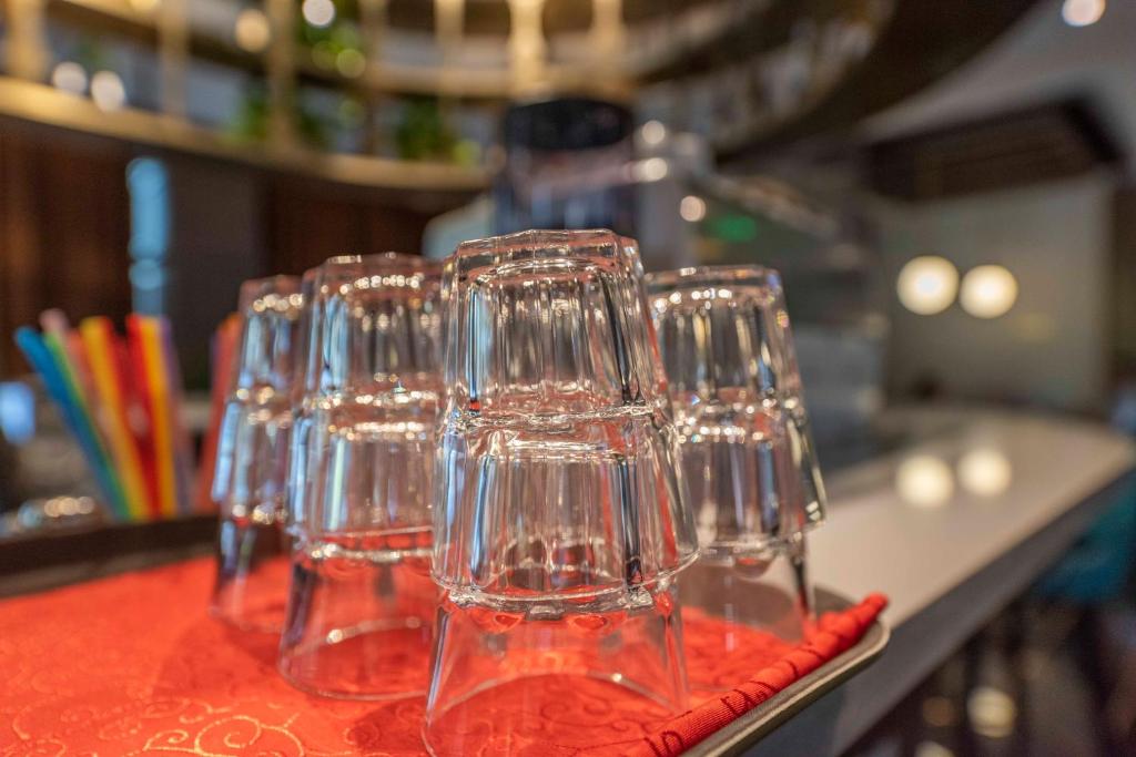 Happy Dragon City Culture Hotel-Tianjin Draum Tower &amp; Dayuecheng shopping mall的酒水