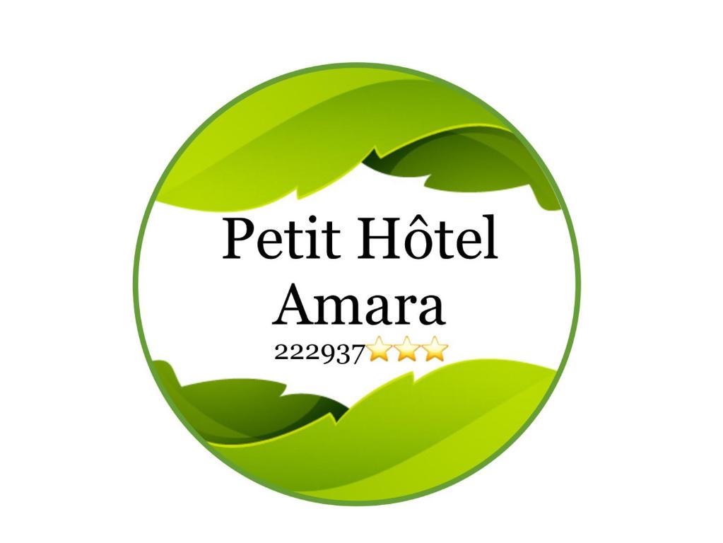 拉马巴耶阿马拉微型酒店的绿叶环中酒店标志