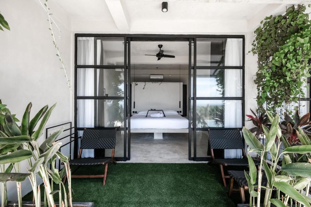 OCEANNA - Uluwatu, Bali客房内的一张或多张床位