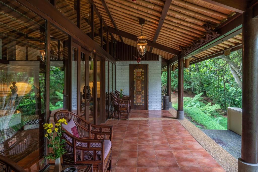 Dua Dari, a Residence by Hadiprana外面的花园