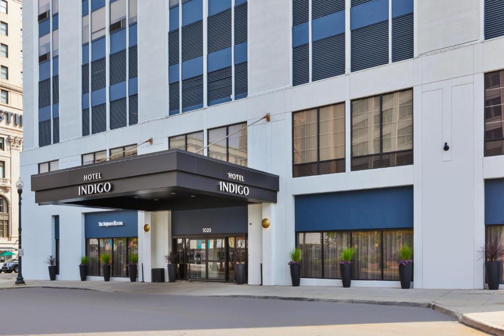 Hotel Indigo Detroit Downtown, an IHG Hotel的门面或入口