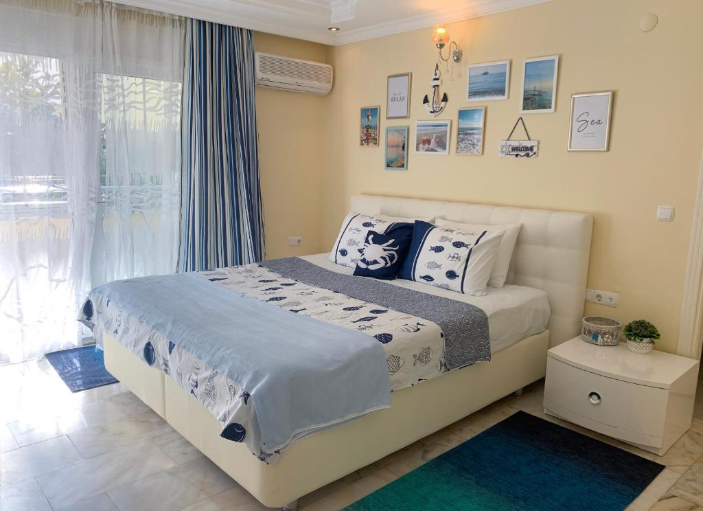 Comfort & Relax Home "Marine Holiday"客房内的一张或多张床位