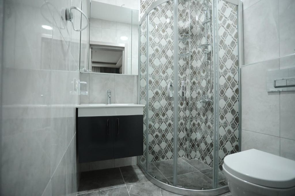 Kubbe House的一间浴室