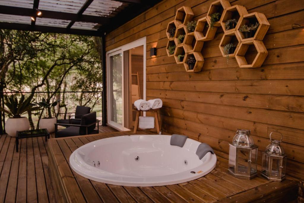 Vila Nambu - Exclusive Pousada的一间浴室