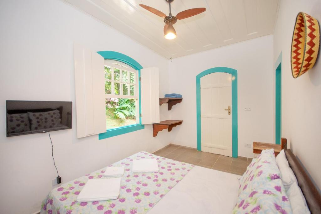 Casa Viva Paraty客房内的一张或多张床位
