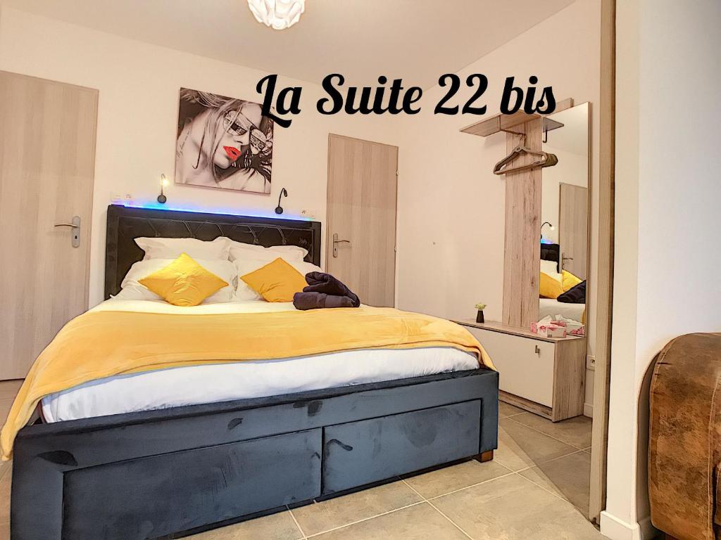 LA SUITE 22 BIS客房内的一张或多张床位