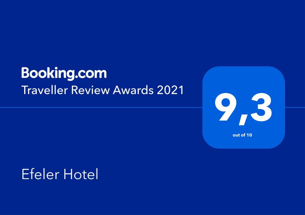艾登Efeler Hotel的旅行拖车评审奖的屏幕截图