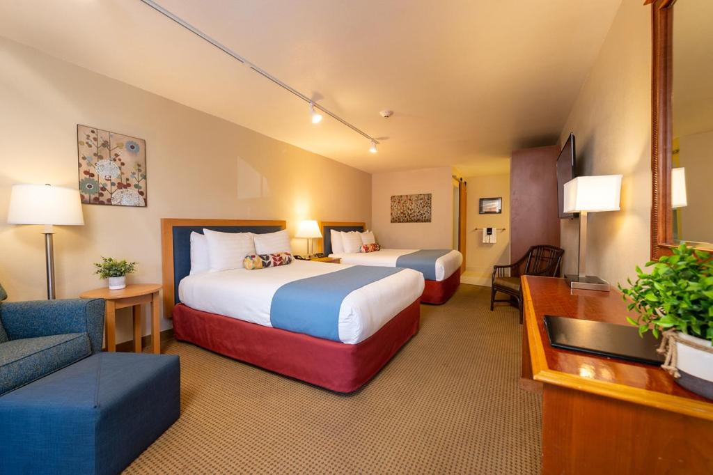 欧博特尔旅馆客房内的一张或多张床位