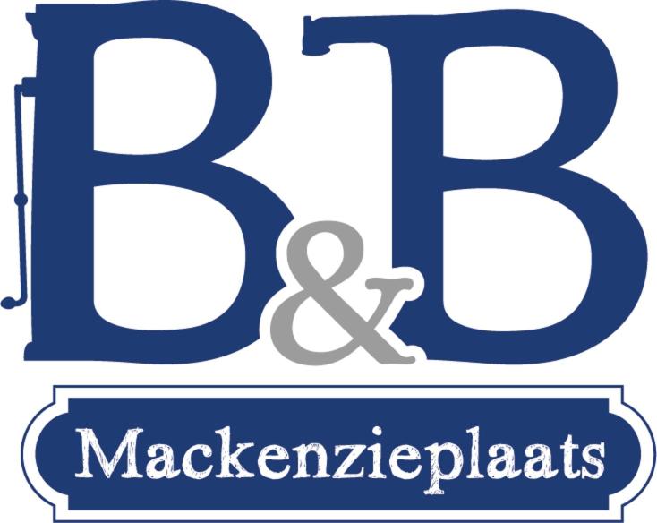 WilpB&B Mackenzieplaats的蓝徽标,带有锚和 ⁇ 带