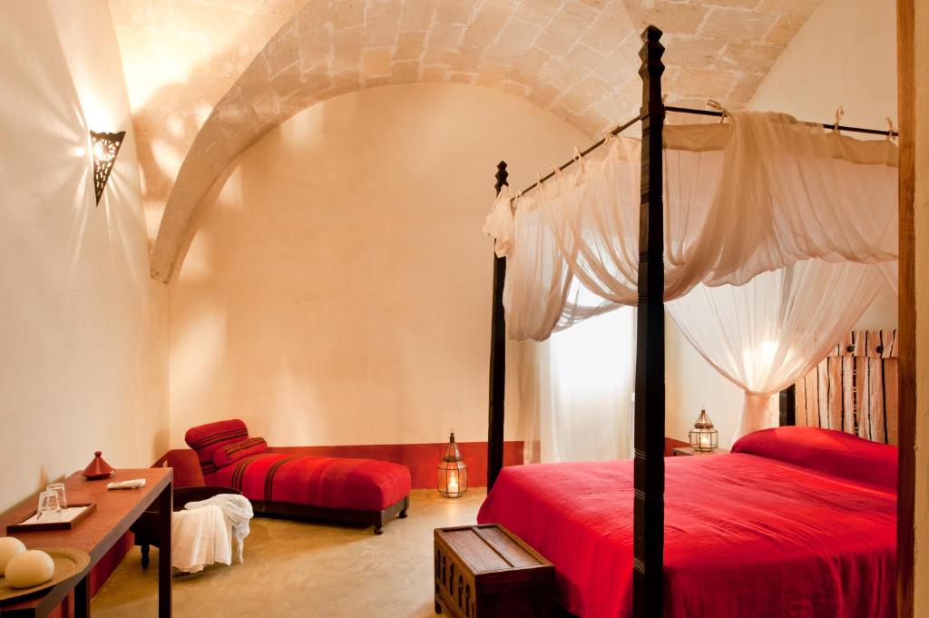 La Casa Dell'Arancio客房内的一张或多张床位