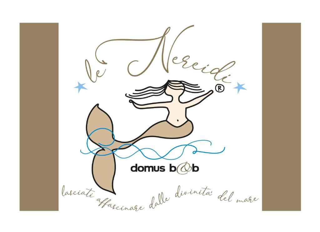 兰佩杜萨Domus B&B Le Nereidi的美人鱼的矢量图,用美人鱼的正义球