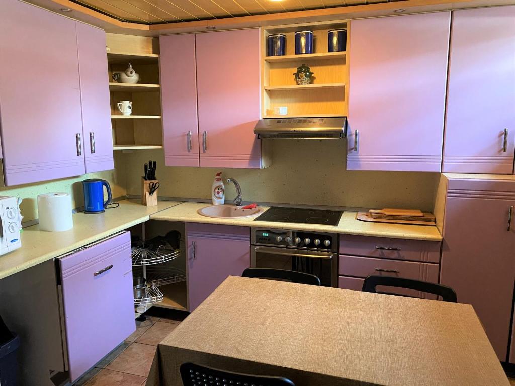 K8-5 Apartments的厨房或小厨房