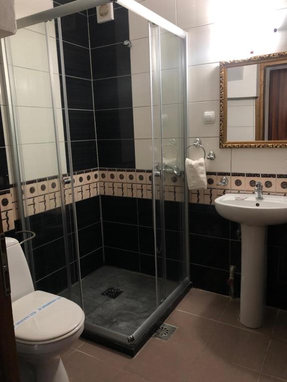 Hotel Etno Selo Timcevski的一间浴室
