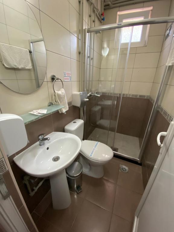 Hotel Etno Selo Timcevski的一间浴室