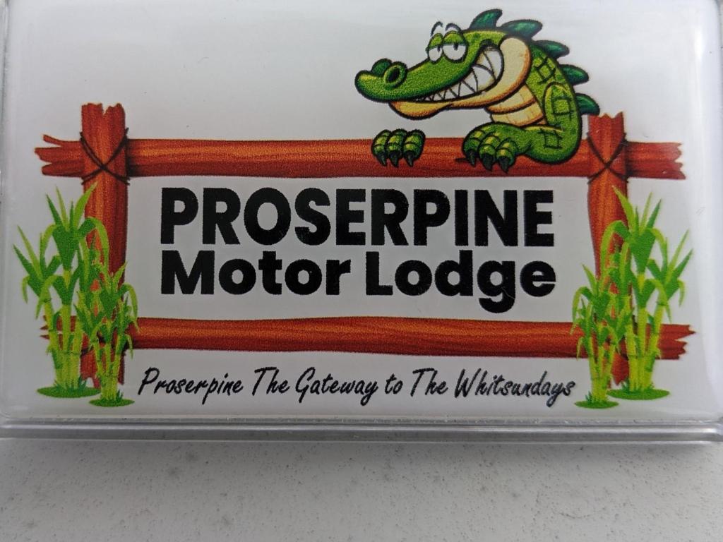 普拉瑟潘PROSERPINE MOTOR LODGE的车上青蛙的标志