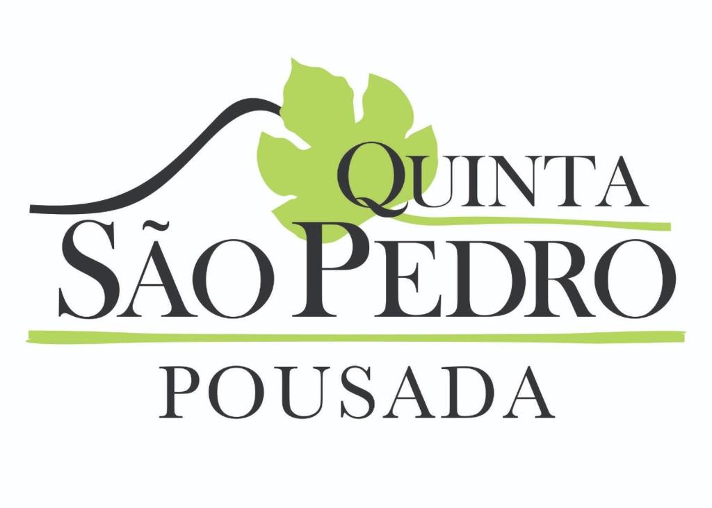 ItaaraPousada Quinta São Pedro的蓝宝石标志