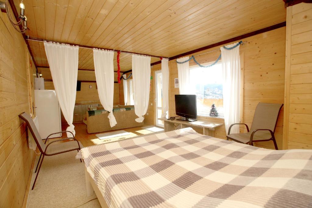 Villa nagori客房内的一张或多张床位