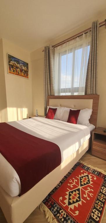 Walabi Mara Hotel客房内的一张或多张床位