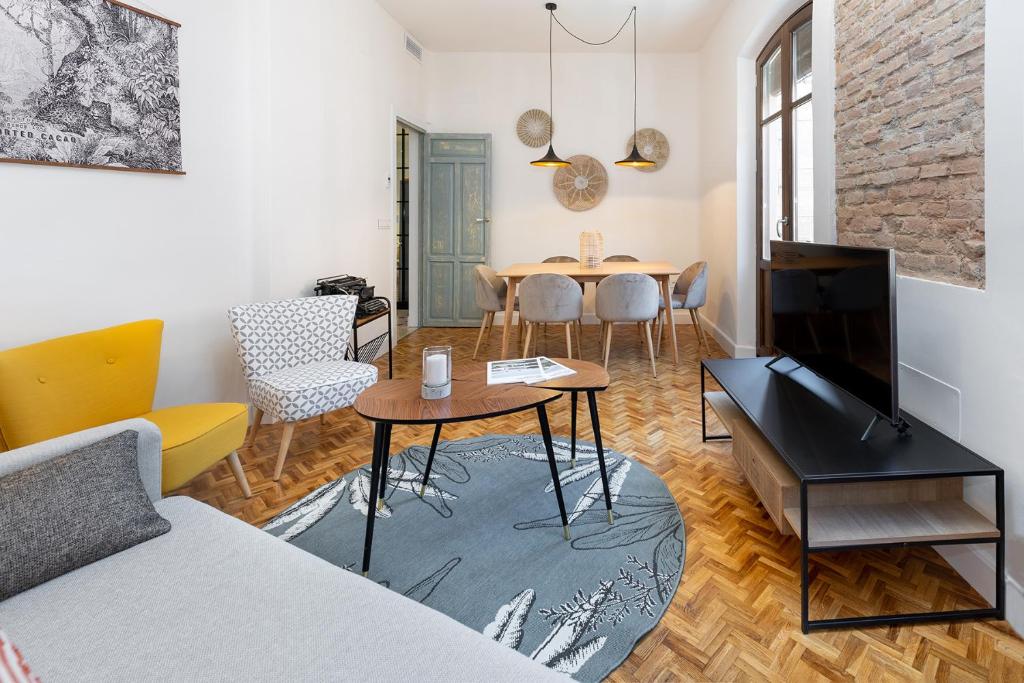 Apartamentos PROGRESO的休息区
