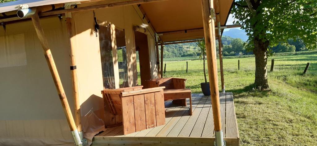 TENTE SAFARI Lodge FERME CARRIQUE平面图