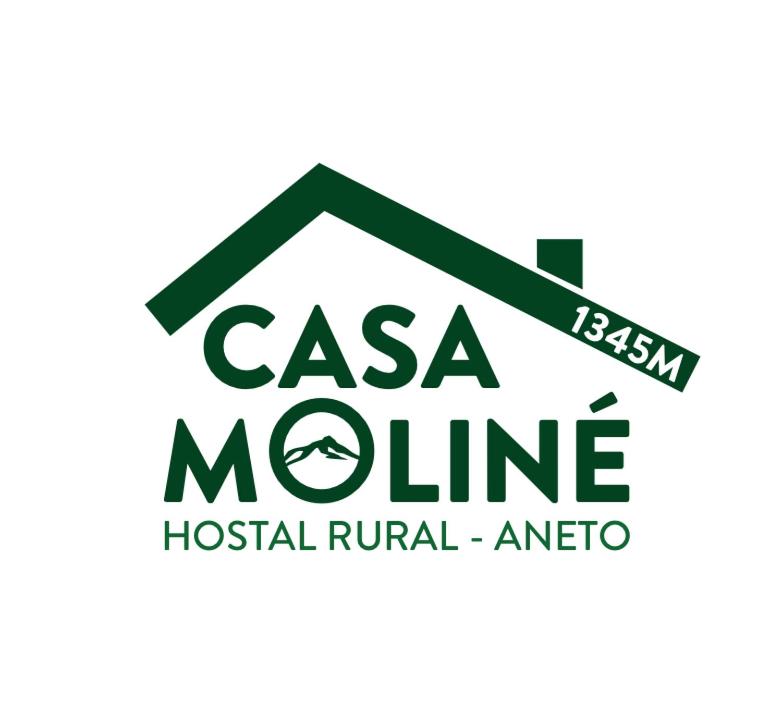 AnetoCasa Moline Apartamentos Rurales的农村卡萨莫林医院标志
