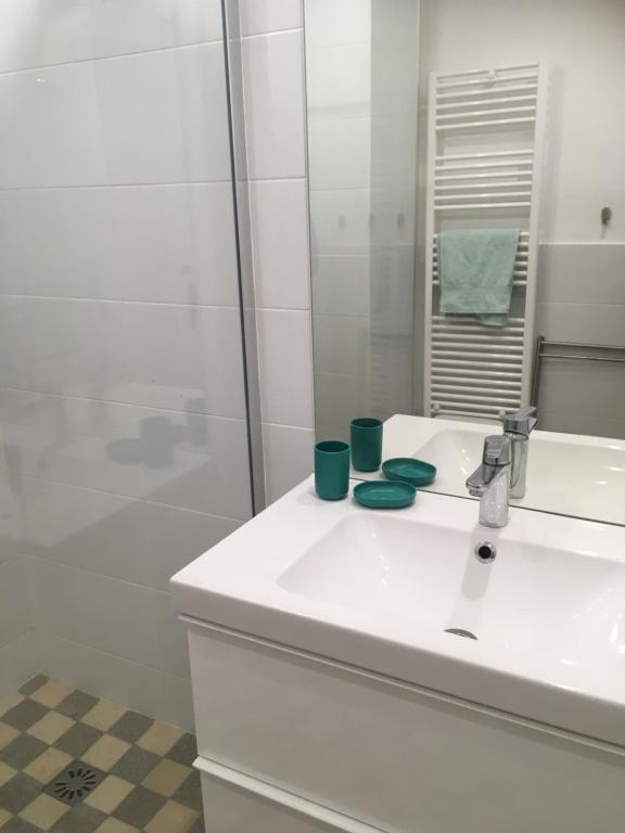 Les Gérardines by EnjoyNice, 3-room with Airco and balcony的一间浴室