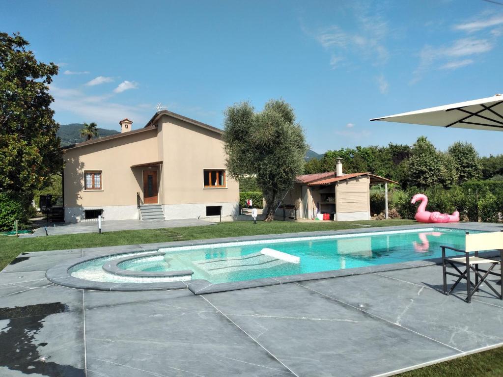 Villa Elisa内部或周边的泳池