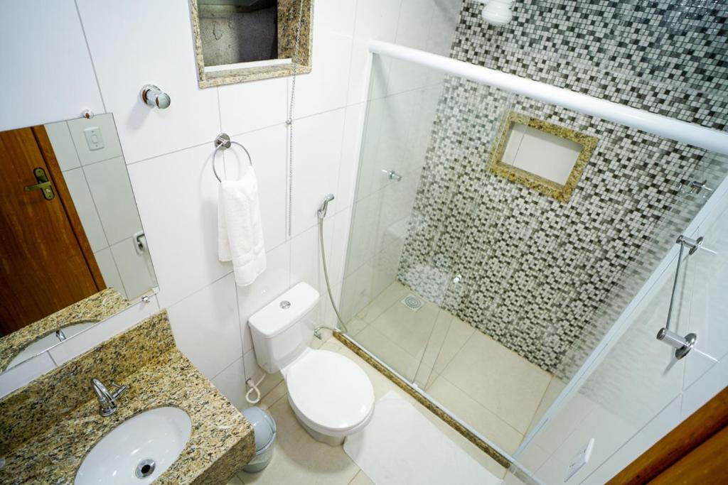 Hotel Diamantte的一间浴室