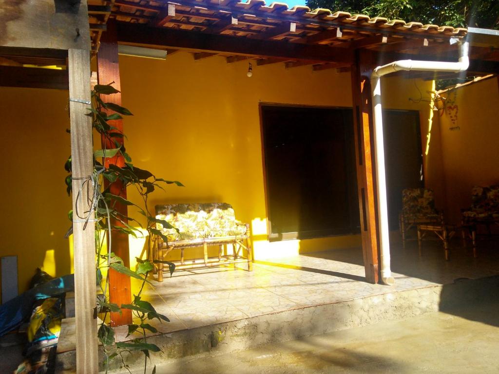 Casa de temporada Lindas Cachoeiras 10平面图