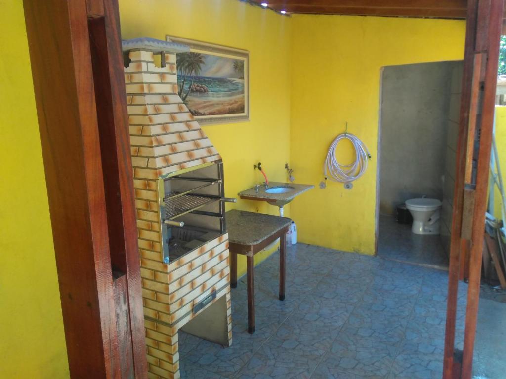 Casa de temporada Lindas Cachoeiras 10平面图
