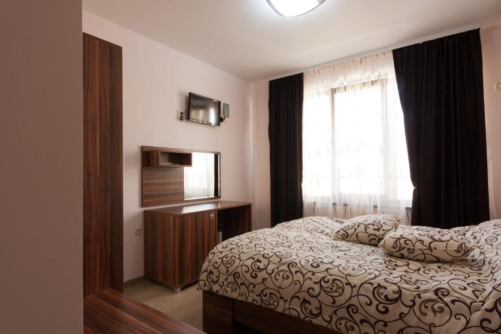 Hotel Verona客房内的一张或多张床位