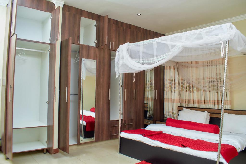 Kasha Premier Lodges - Area 1 Falls客房内的一张或多张床位