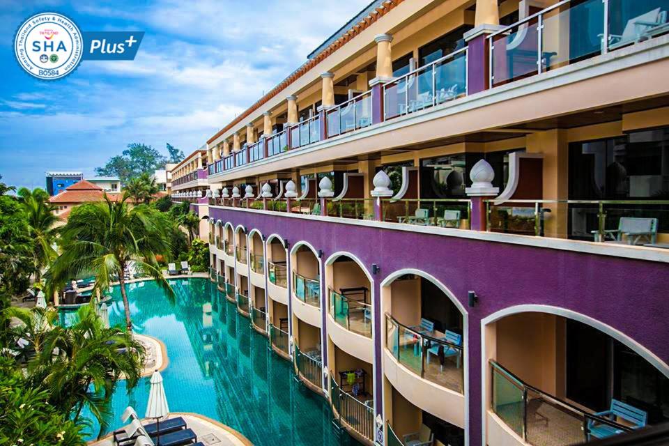 卡伦海滩Karon Sea Sands Resort-SHA PLUS的游泳池酒店形象