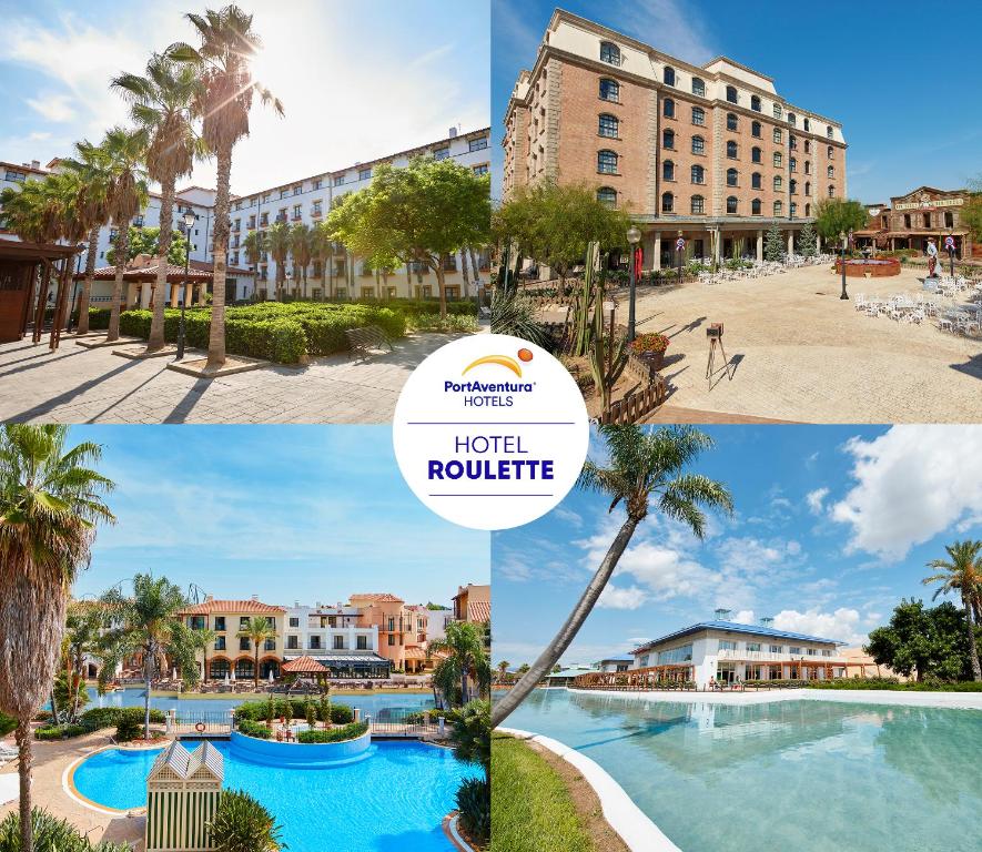 萨洛PortAventura Resort - Includes PortAventura Park Tickets的酒店和度假村照片的拼合