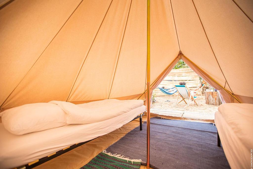 Tipi budbud 2 pers 600m plage平面图