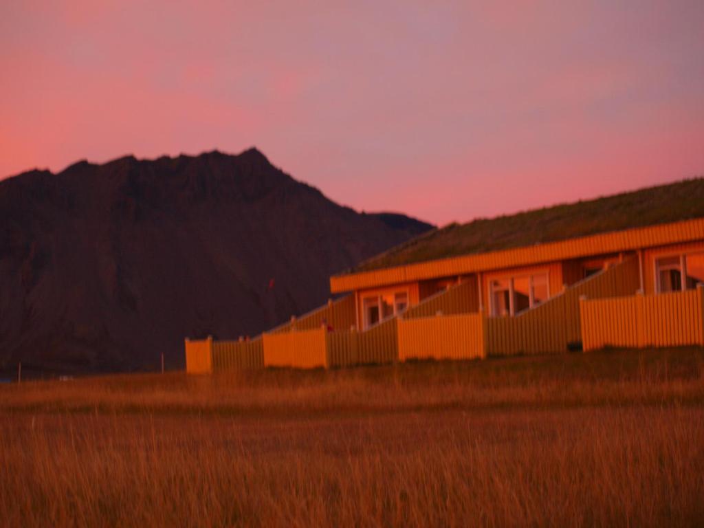 Hofgarðar霍夫旅馆的山地建筑