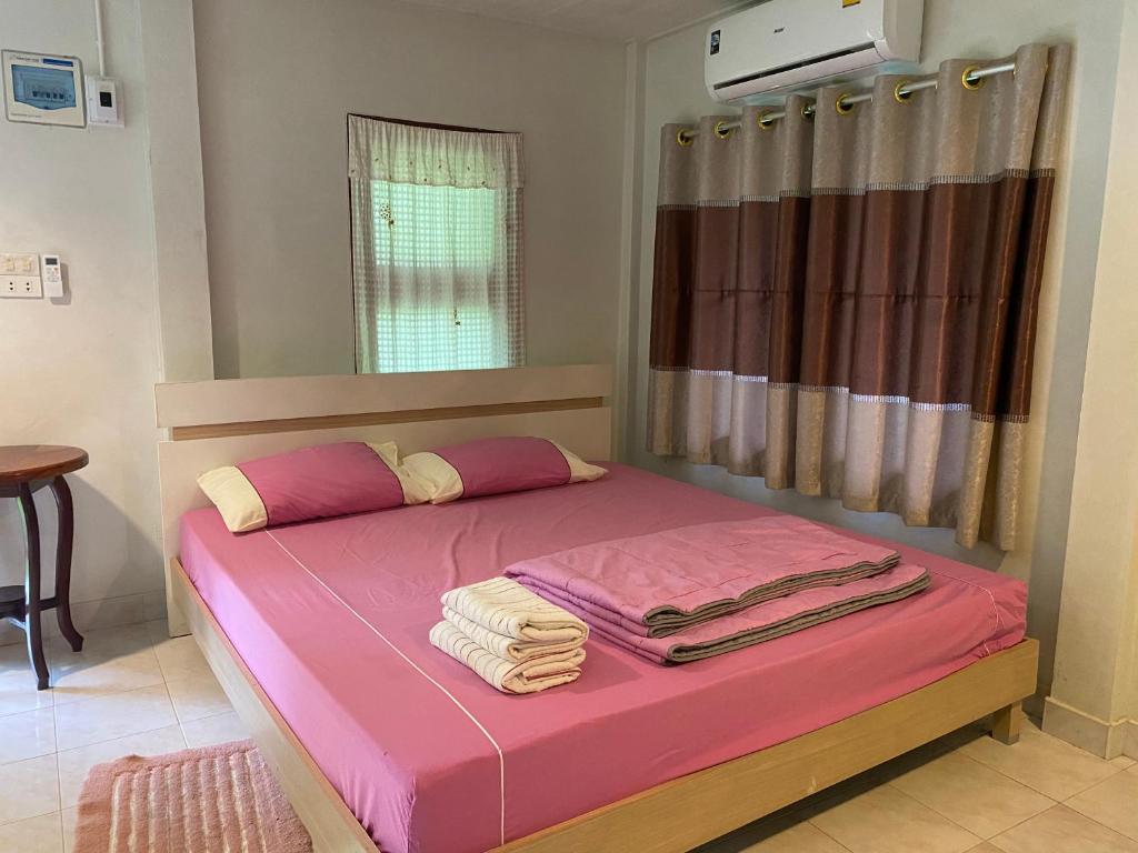 Wang Lung Camping วังลุงแคมปิ้ง客房内的一张或多张床位