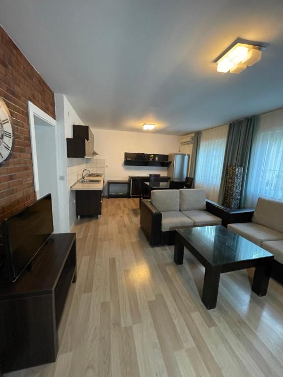 科查尼Exclusive 9- Urban apartments的客厅配有沙发和桌子