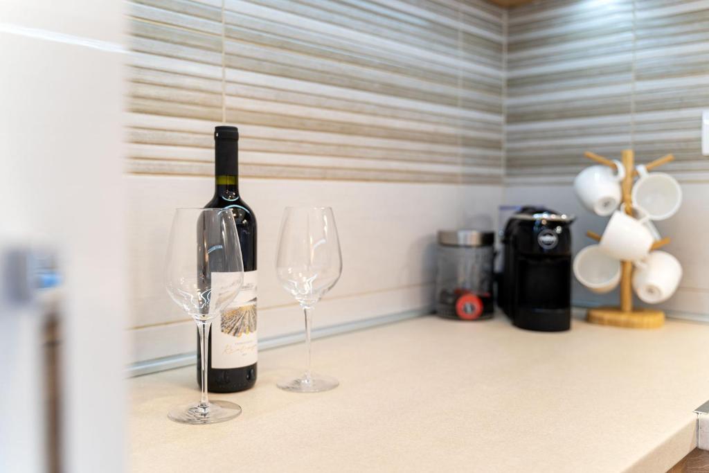 Boka View Luxury Suite - With free Garage Parking的酒水