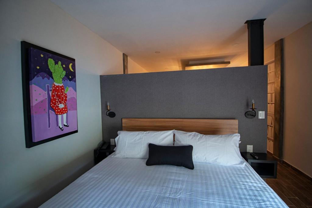 Casa Bruna Luxury Lofts客房内的一张或多张床位