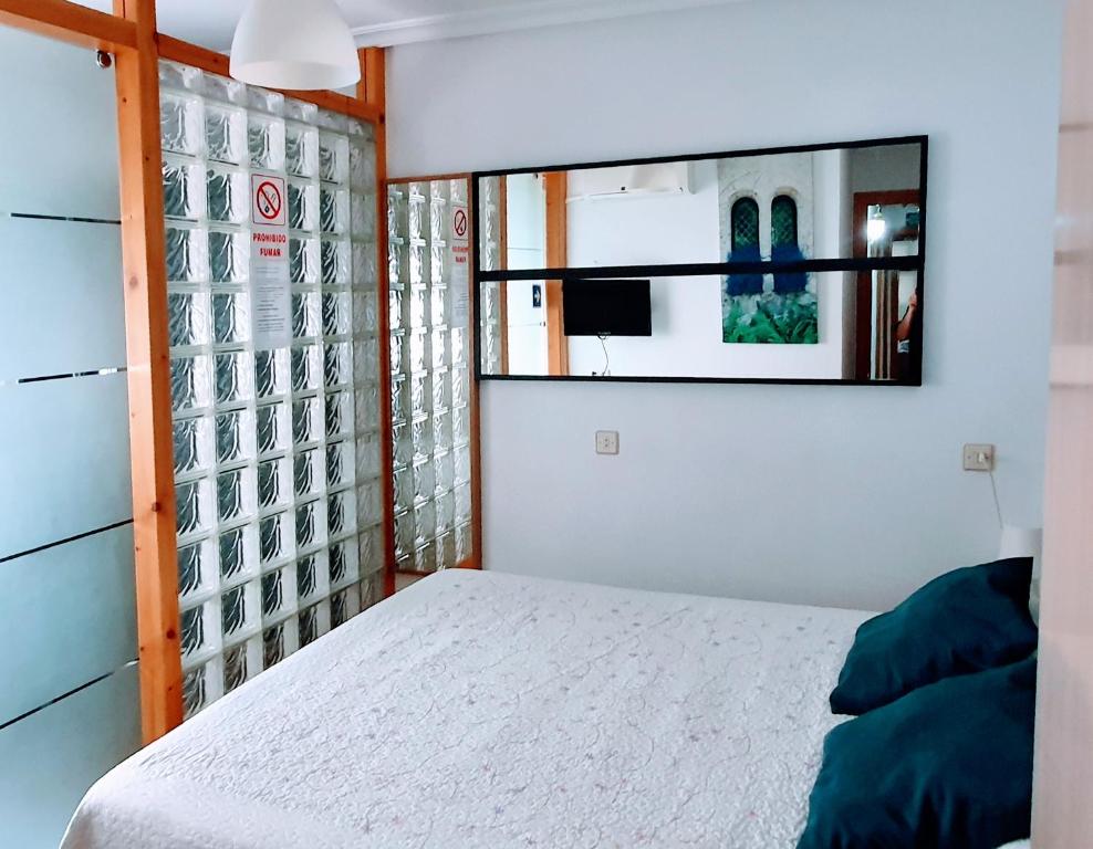 Iberos Jaén客房内的一张或多张床位