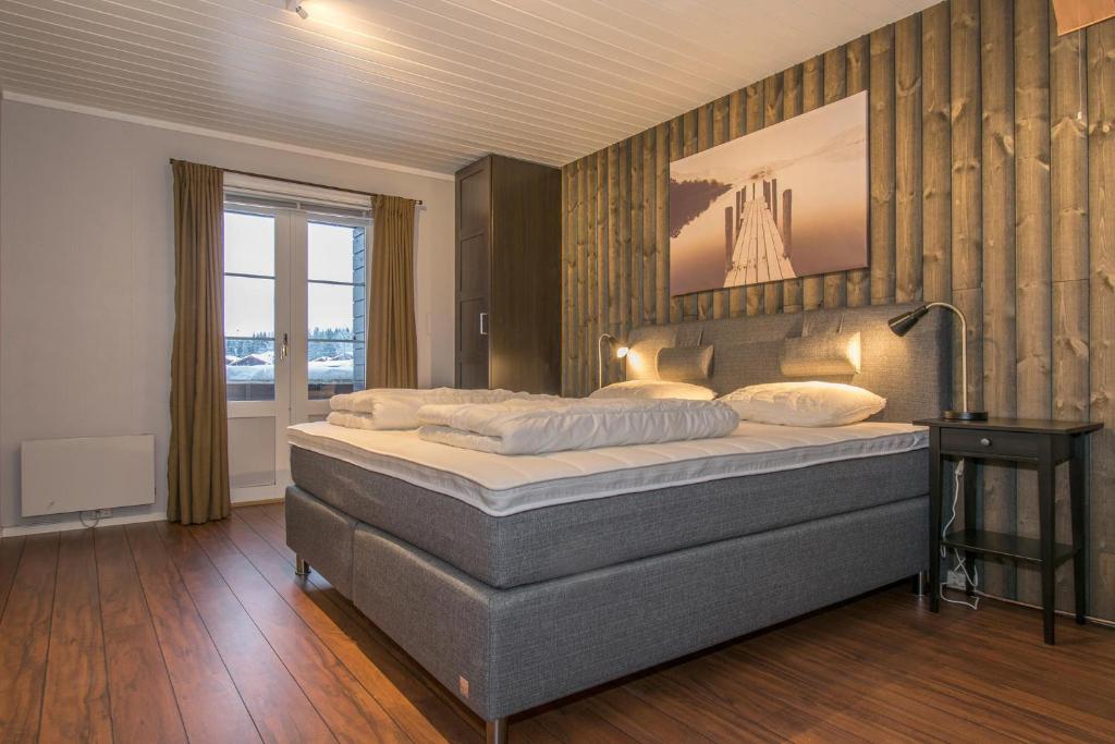 Trysilfjell Apartment Hotel客房内的一张或多张床位