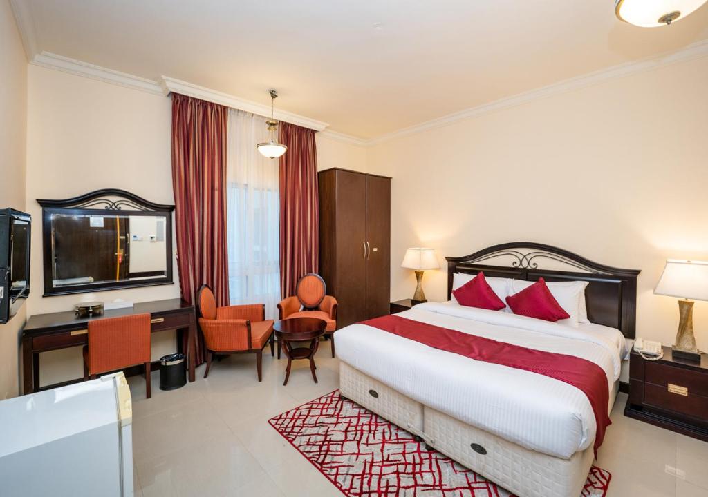 City Stay Premium Hotel Apartments客房内的一张或多张床位