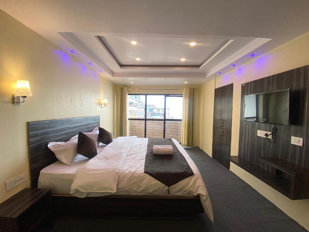 Hotel Amaira客房内的一张或多张床位