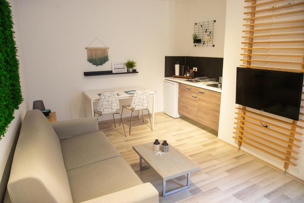 Rooms & Apartments La Casa di Loreto的休息区