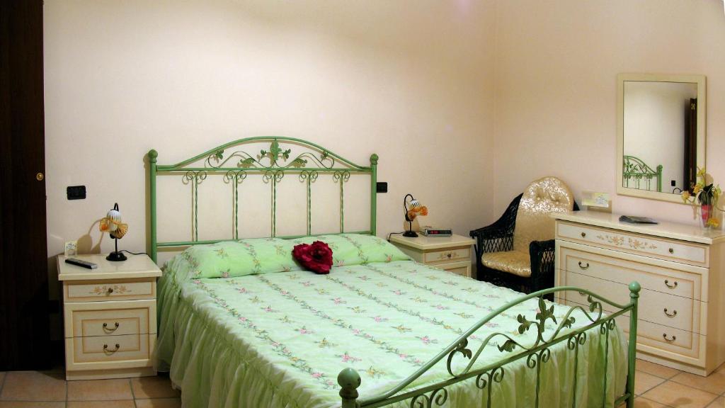 Il Centro Storico客房内的一张或多张床位